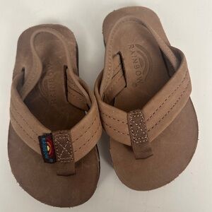 Toddler Rainbow Sandals with Strap